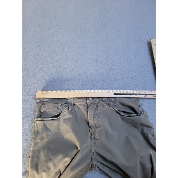 Mavi Jeans Pants Mens 32x30 Straight Zach Green Stretch Preppy Low Rise Khakis - Picture 5 of 14